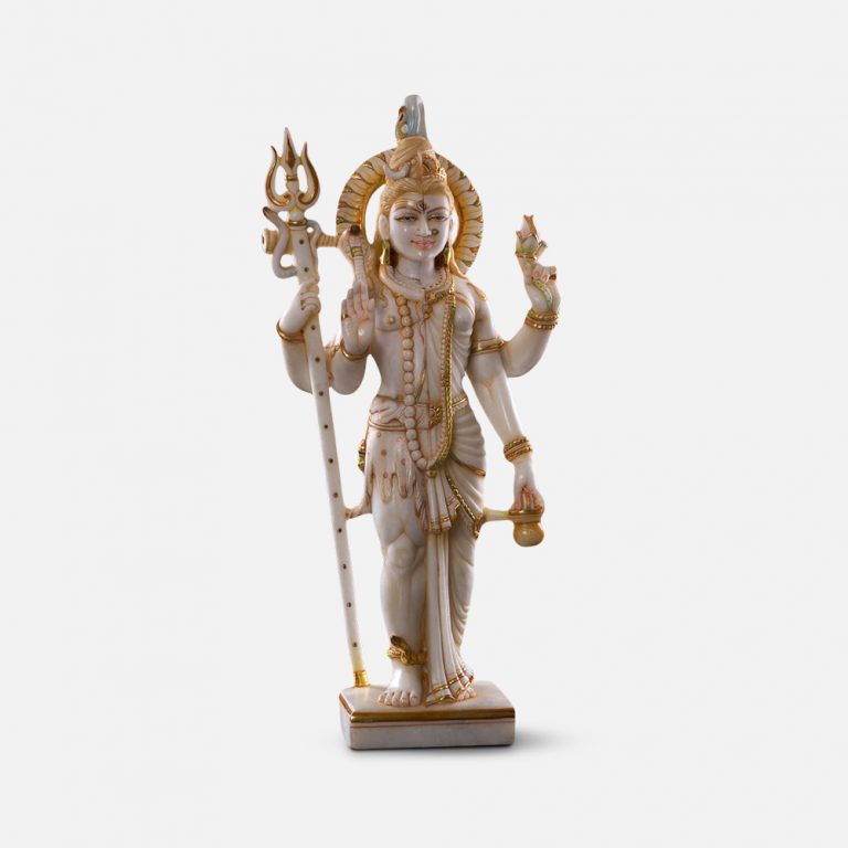 Ardh Nareshwar Marble Murti