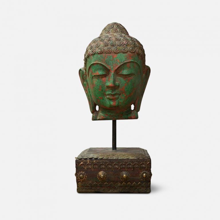 Buddha Bust Stone Sculpture