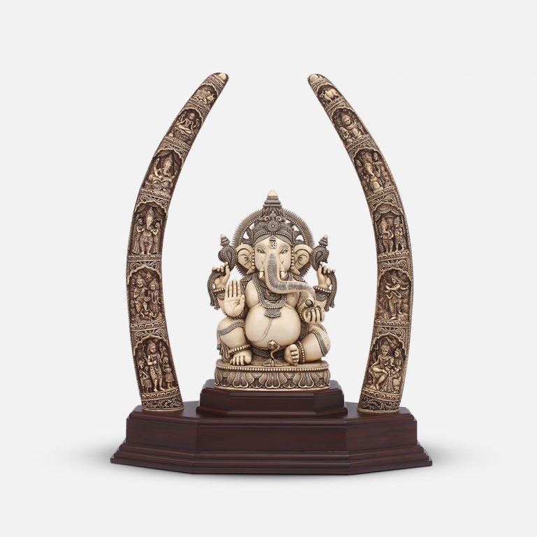 Marble Ganesha Darshan