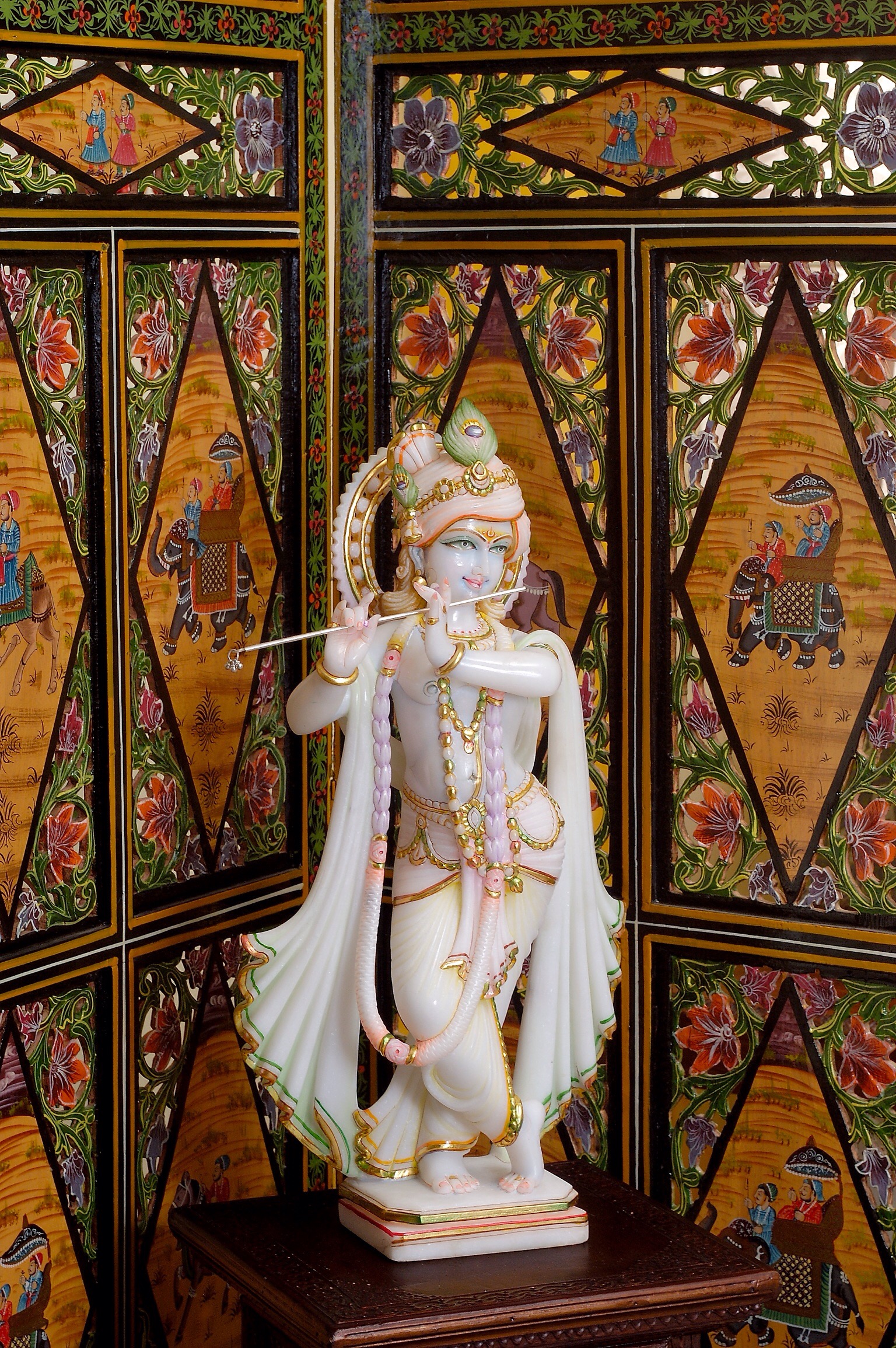 Krishna Marble Murti